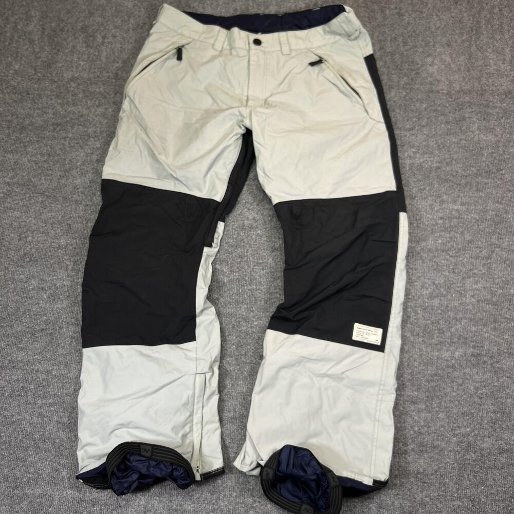 Analog Cinderblade Snow Pants Mens XL Gray Insulated Ski Snowboard
